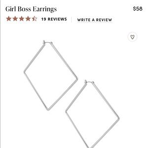 Brand new uncommon James earrings